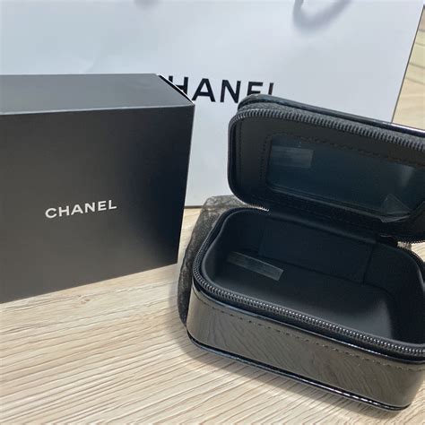 chanel lip case|chanel lipstick case with mirror.